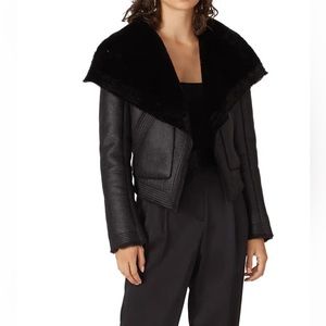 Blank NYC | Faux leather Late Night Shift Jacket